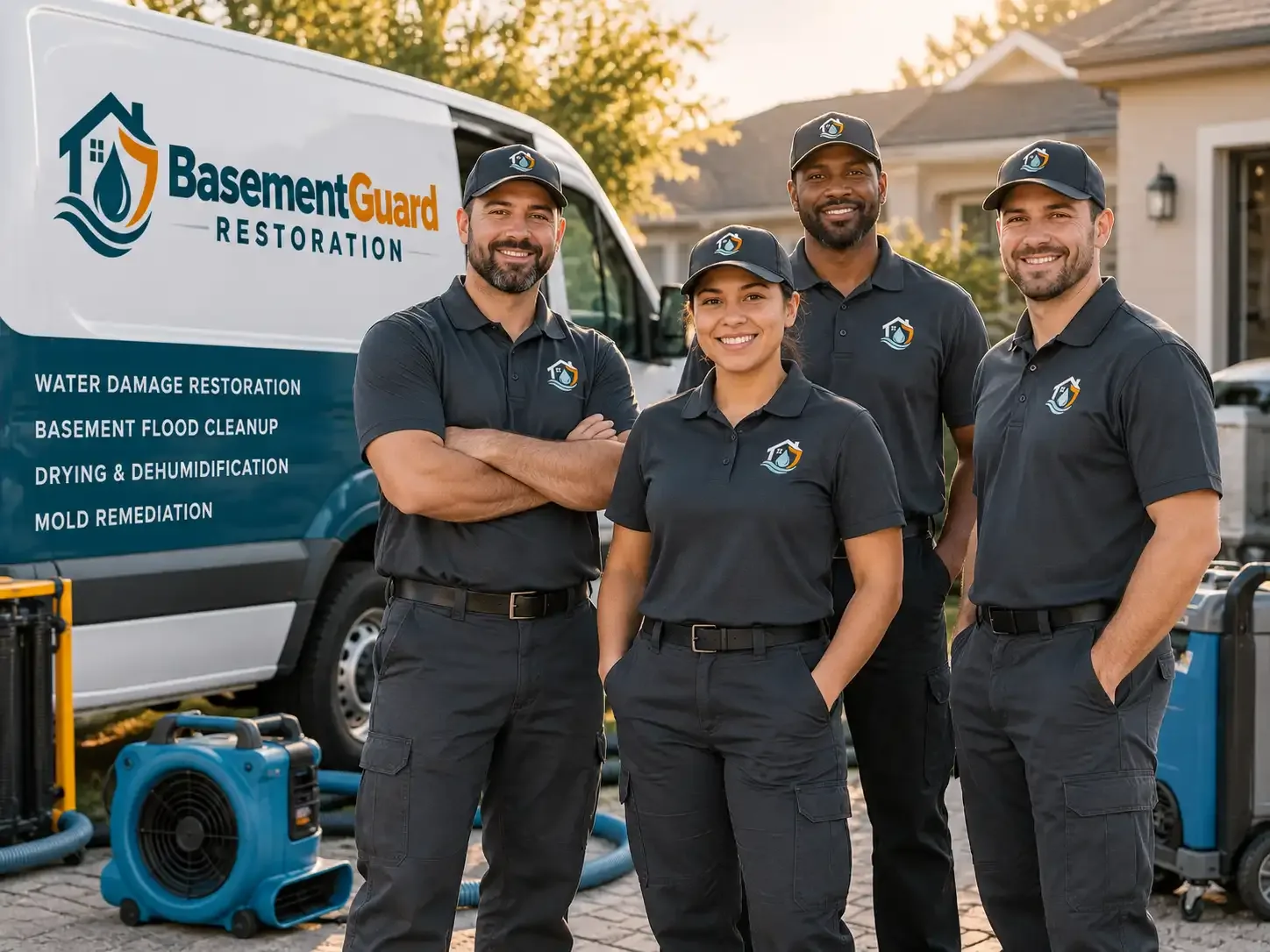 Basement Water Damage Restoration company in Clontarf, MN